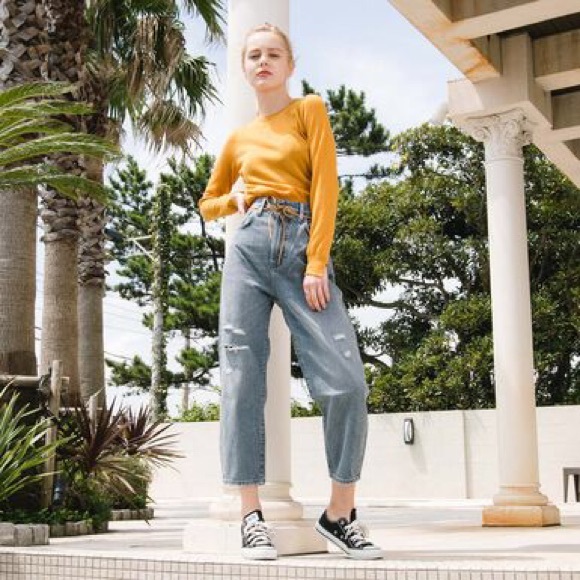 Levi's Denim - LEVI’S Made and Crafted Barrel Jeans Azure Wash